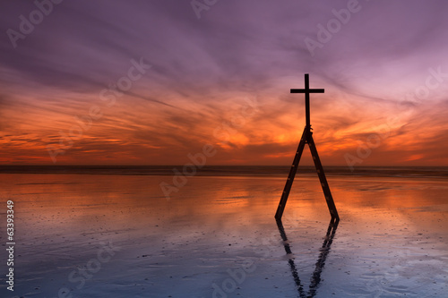 Ladder Sunset Cross