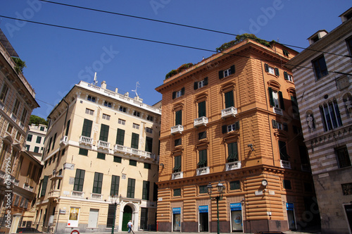 Immeubles anciens dans Gênes
