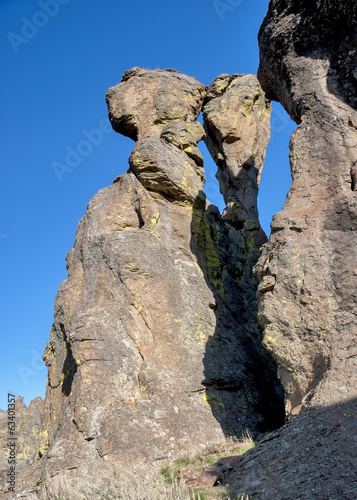 Unique rocks in nature look like humans