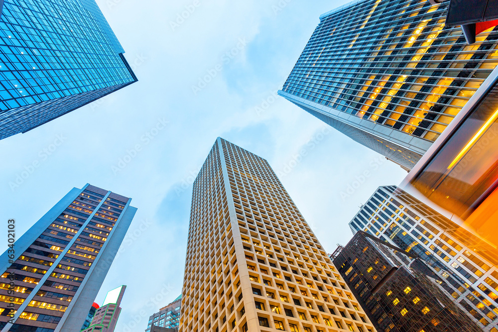 Obraz premium office buildings