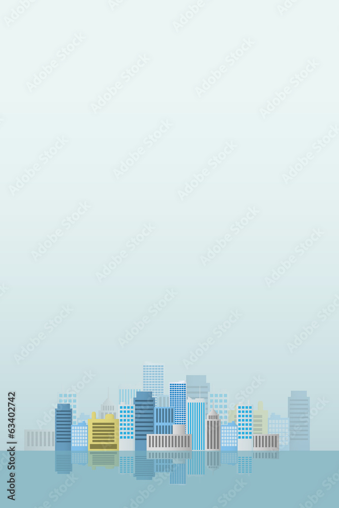 町並みのイラスト