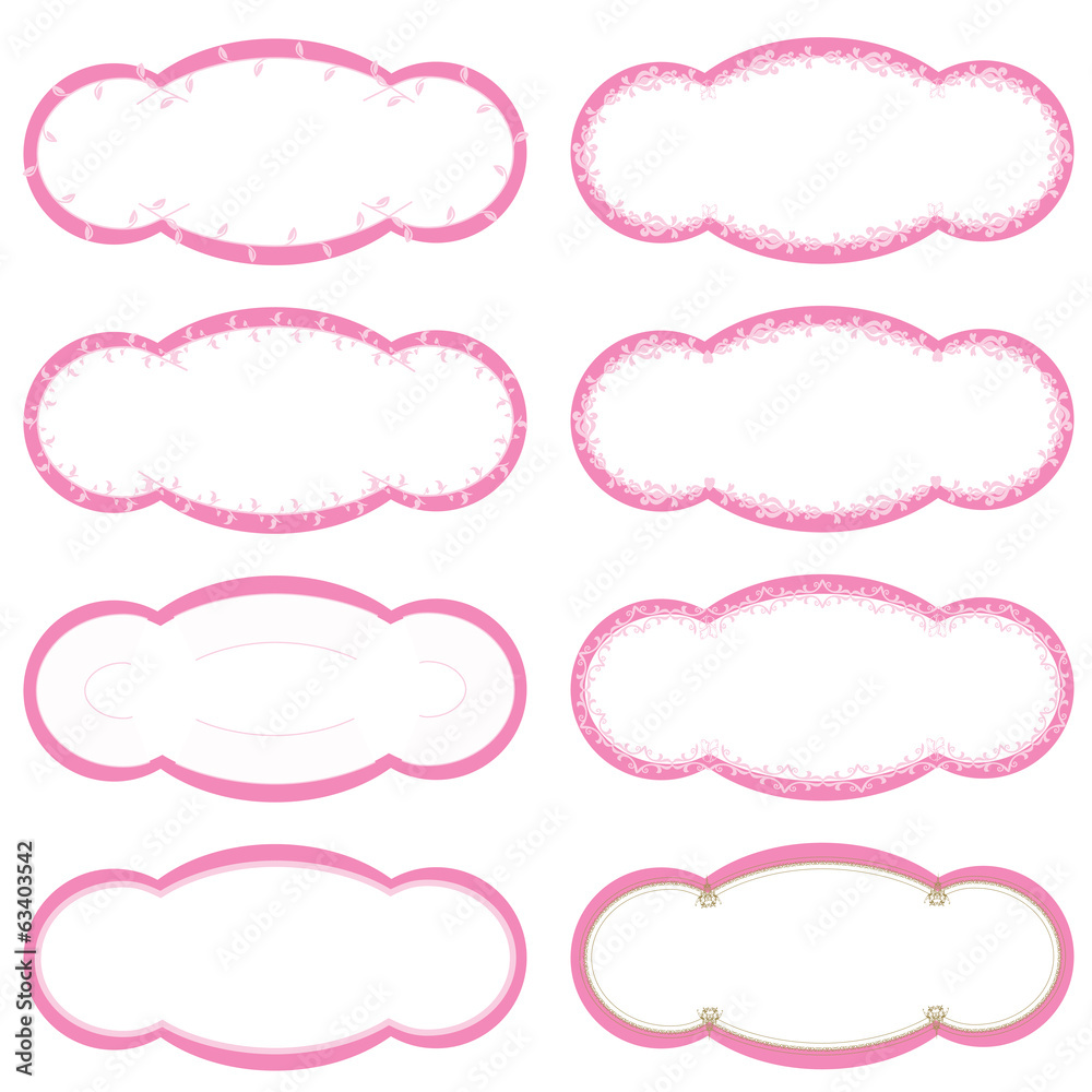 Frames pattern (set41) Frames pattern (set41)