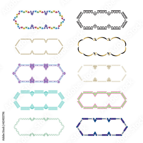 Frames pattern (set64)