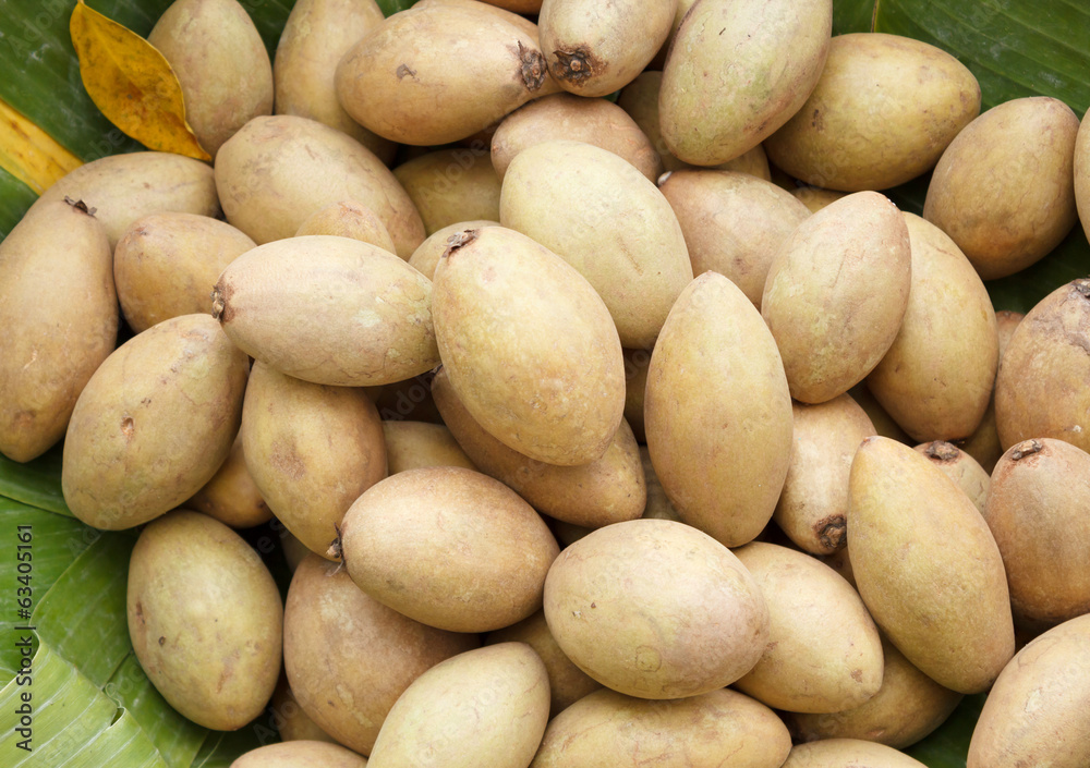 Sapodilla fruit Sapodilla fruit
