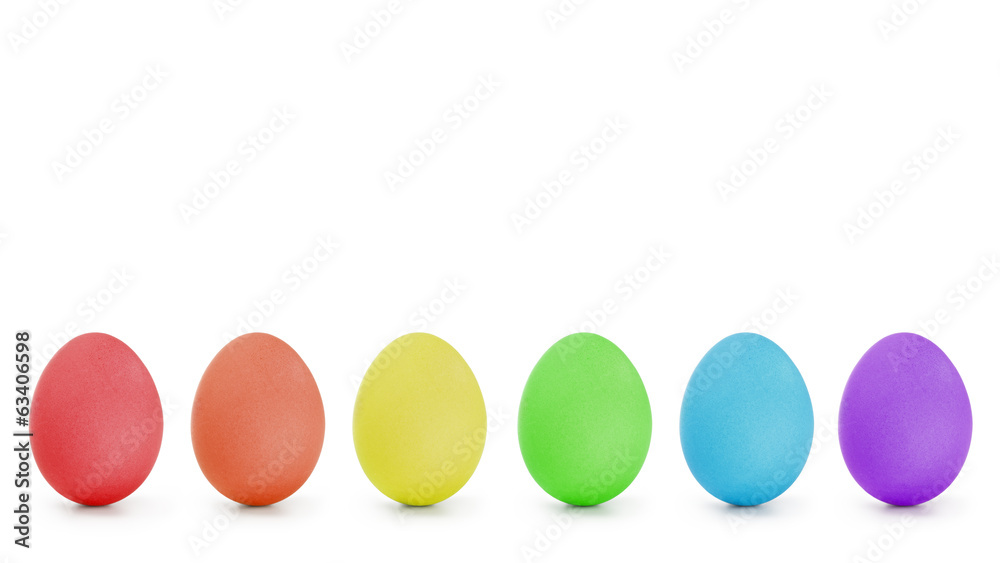 rainbow order easter eggs in a row rainbow order easter eggs in a row