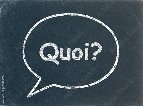 Bulle "QUOI?" sur Tableau (questions réponses combien comment)