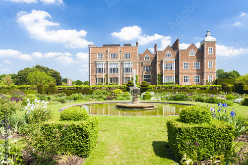 Hatfield House with garden, Hertfordshire, England photo