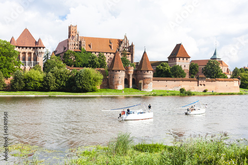 Plakat Malbork, Pomerania, Poland