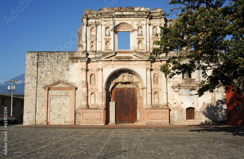 Ruins of El Carmen church at Antigua © fotoember