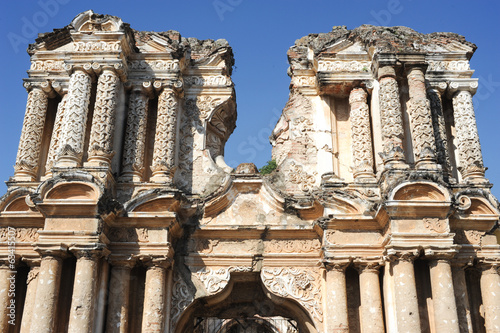 Ruins of El Carmen church at Antigua