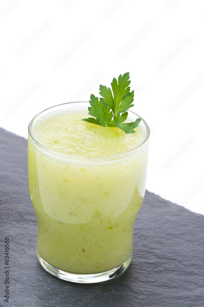 detox cocktail of fresh apple, celery and lime detox cocktail of fresh apple, celery and lime