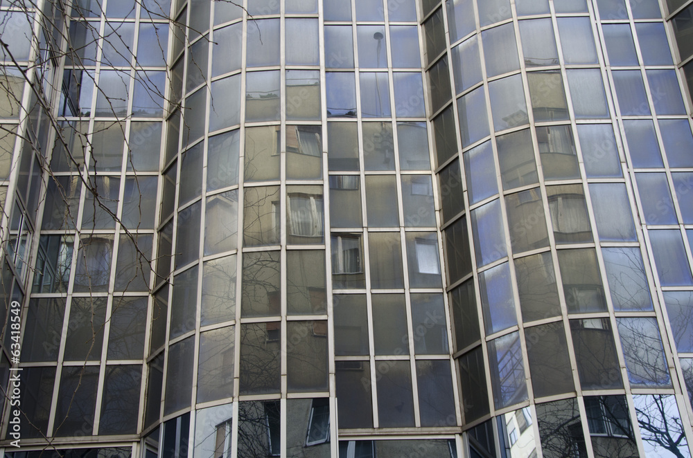 Obraz premium glass building