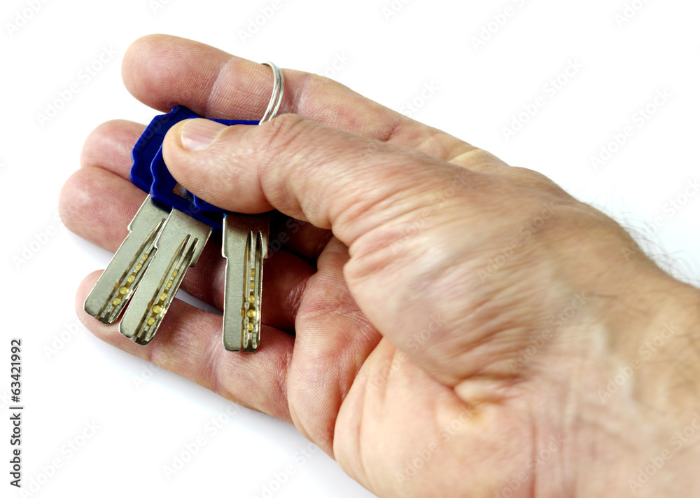 Fototapeta premium Keys in hand
