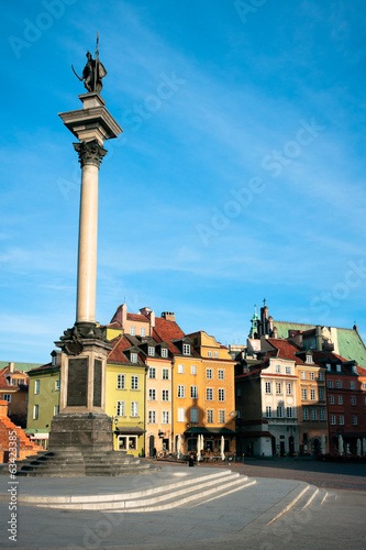 Warsaw - Castle Square and Sigismund's Column
