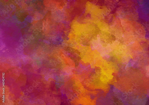 Dark Colorful Watercolor Background