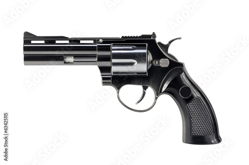 Black revolver