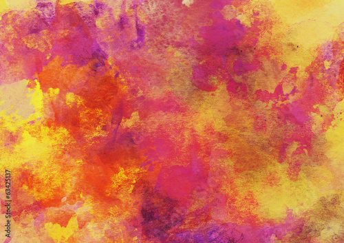 Beautiful Colorful Watercolor Background for Design. © LoveKay