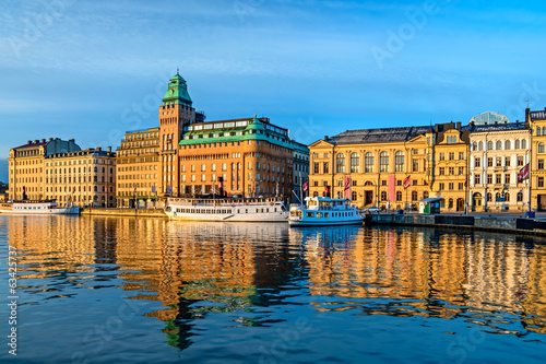 Canvas Print Stockholm view