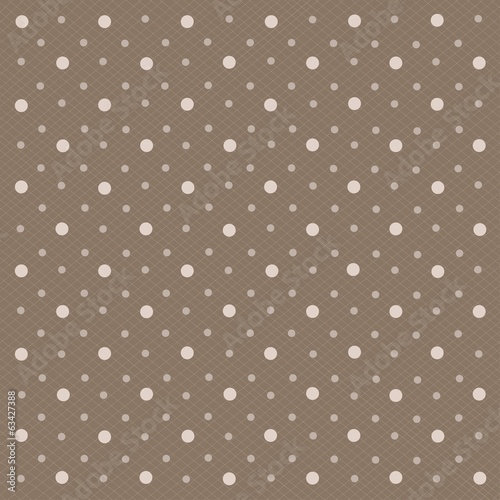 Abstract geometric polka dot background