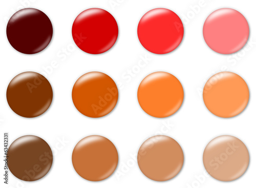Buttons rot braun  #140404-svg01