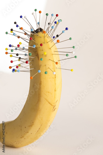 Urinary problems: pins and banana photo