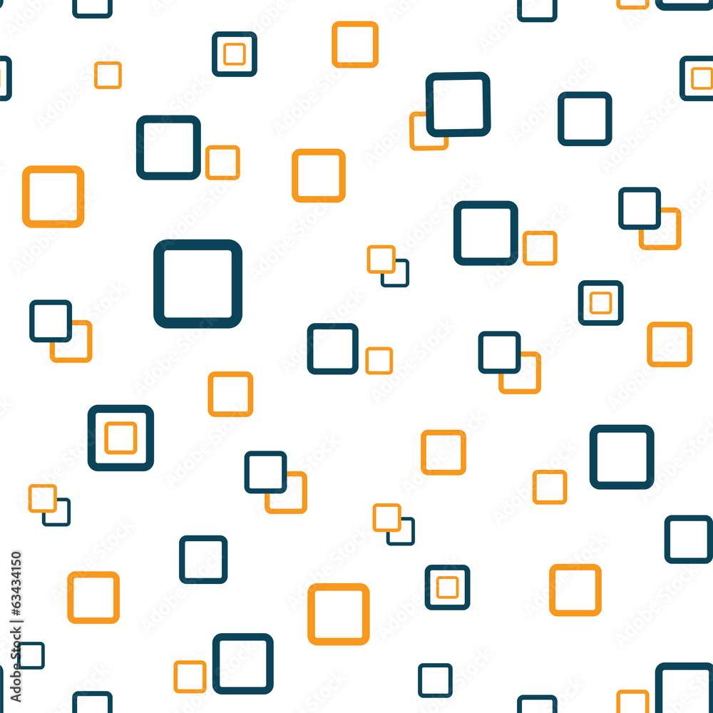 Square seamless texture blue orange Square seamless texture blue orange