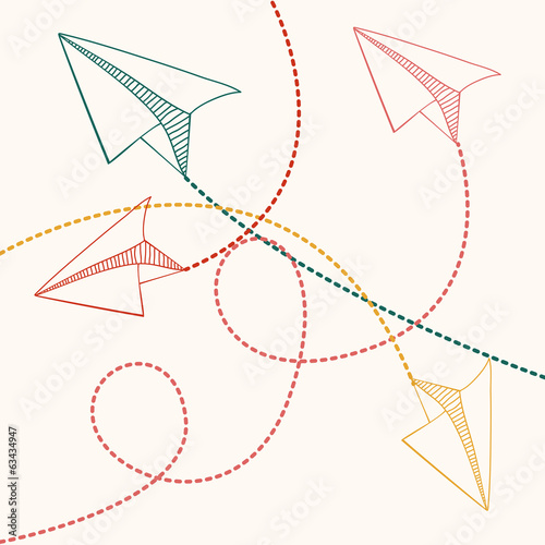 Paper plane design