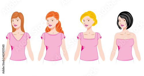 icons and designs of necklines