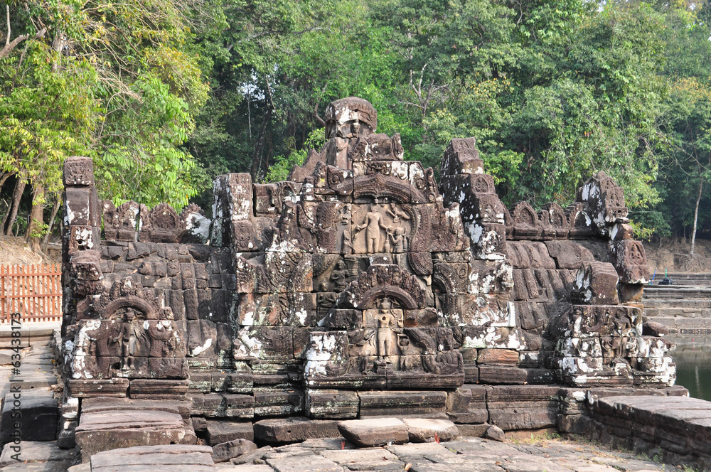 Neak Pean Temple in Cambodia