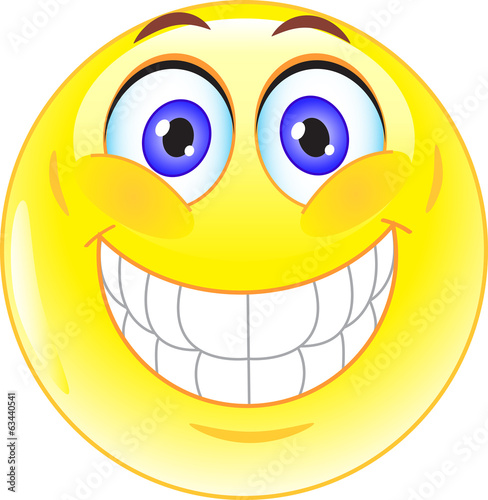 Big smile emoticon