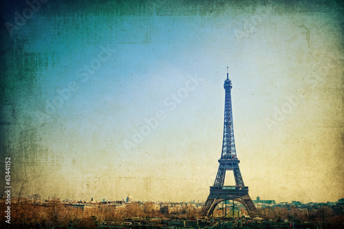 Retro Eiffel Tower © ilolab