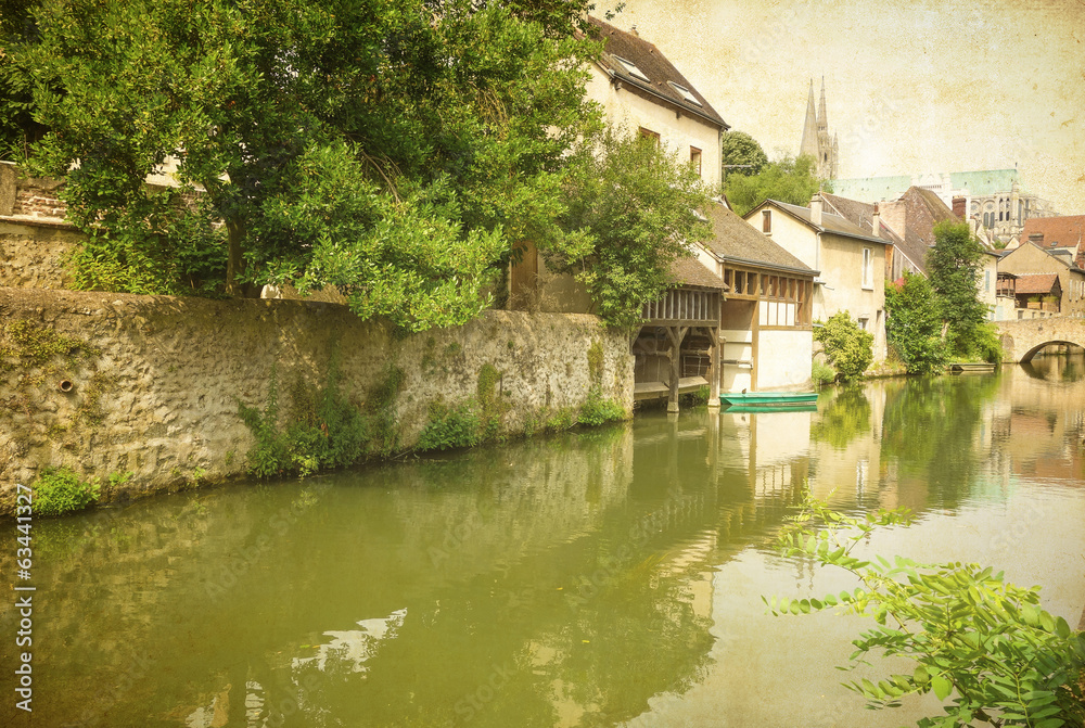 Antique Village in france Europe