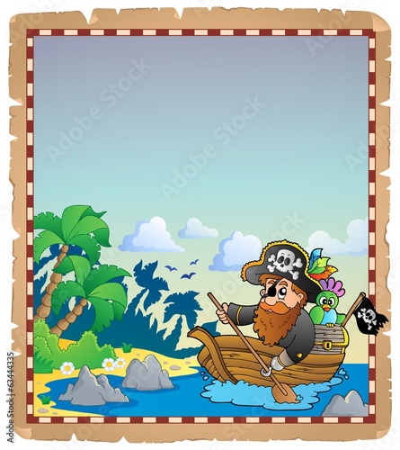 Pirate theme parchment 4