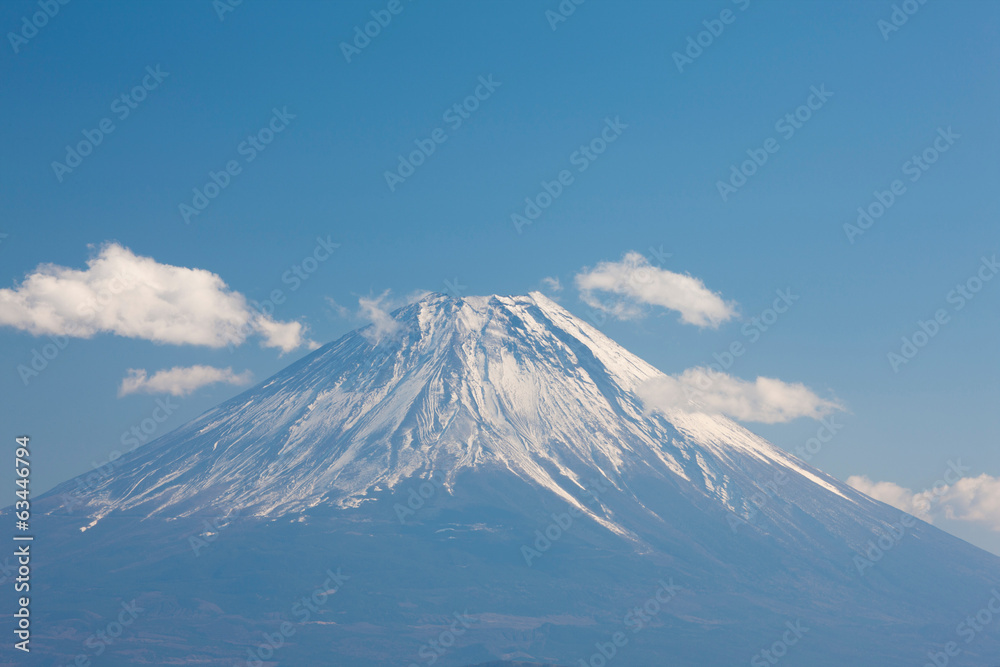 櫛形山からの富士山