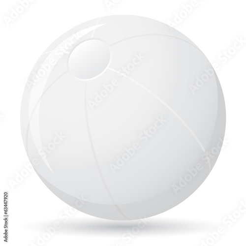 beach ball vector illustration