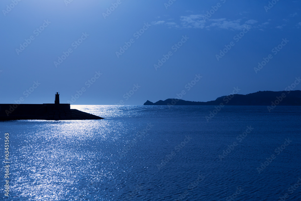 Javea Xabia morning light  in Alicante