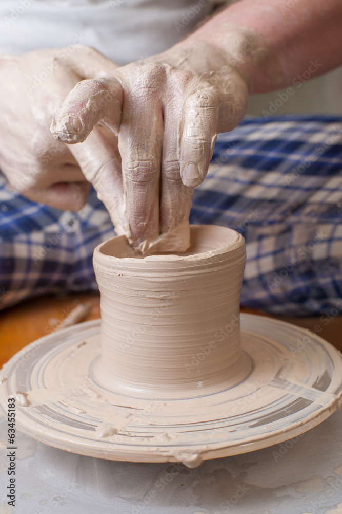 hands of a potter hands of a potter