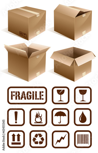 cardboard set