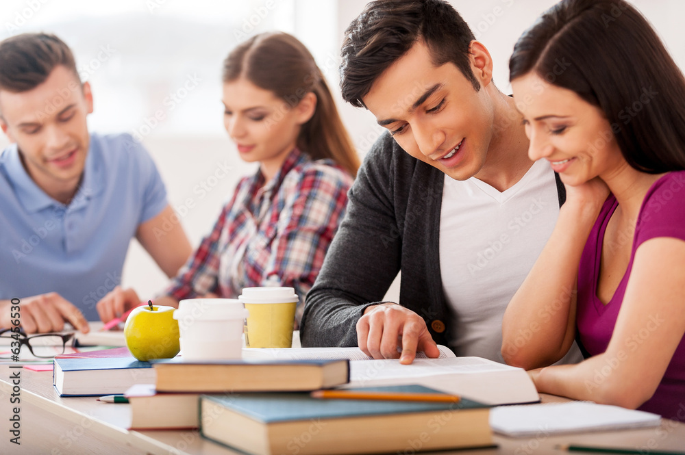 Confident students. Confident students.