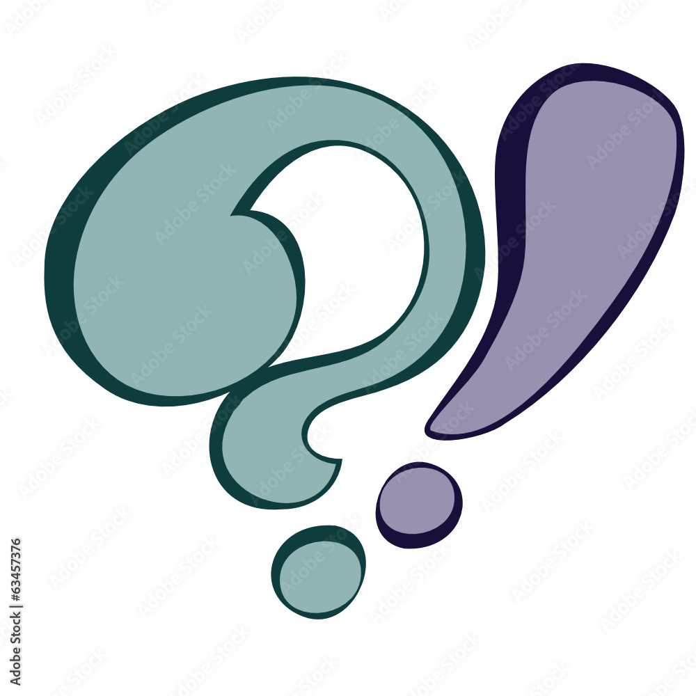 symbols question mark and exclamation symbols question mark and exclamation