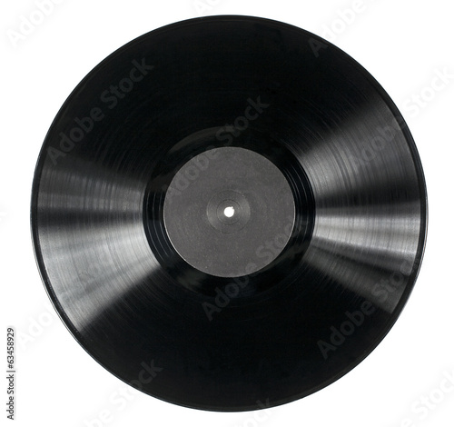 Vinyl disc photo