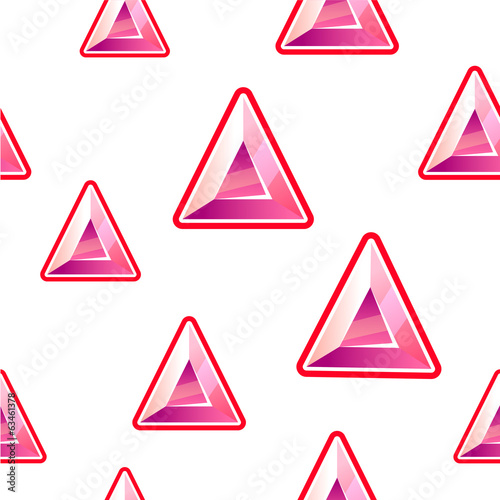 Triangle diamond background