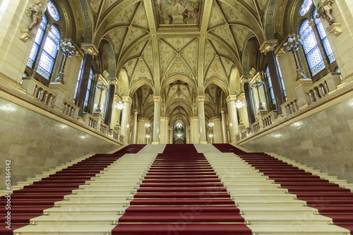 Hungarian Parliament Building in Budapest