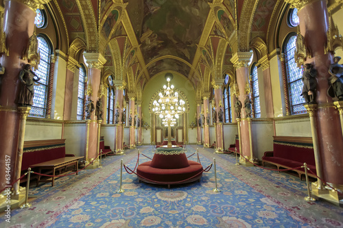 Hungarian Parliament Building in Budapest