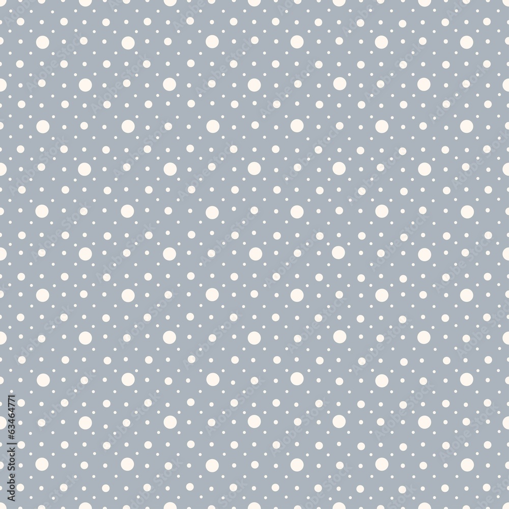 Abstract seamless polka dot pattern