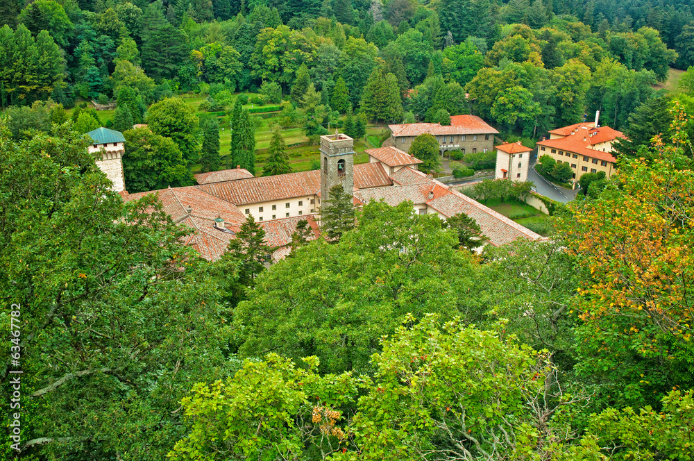 Vallombrosa Abbey in Italy