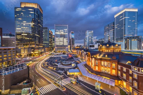 Obraz Marunouchi, Tokio, Japonia