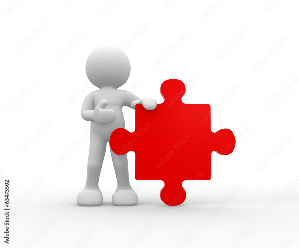 Red puzzle Red puzzle
