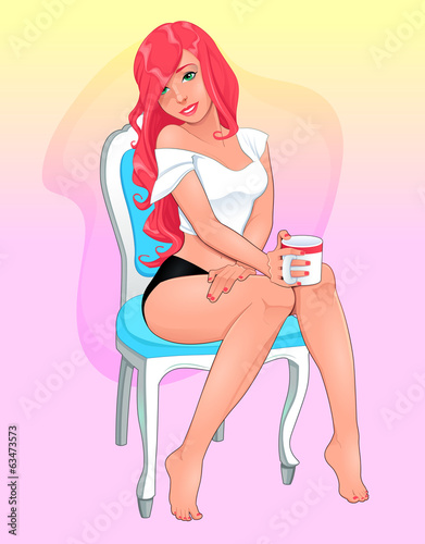 Beautiful woman.