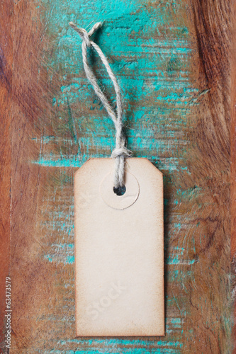 Vintage Paper Tag